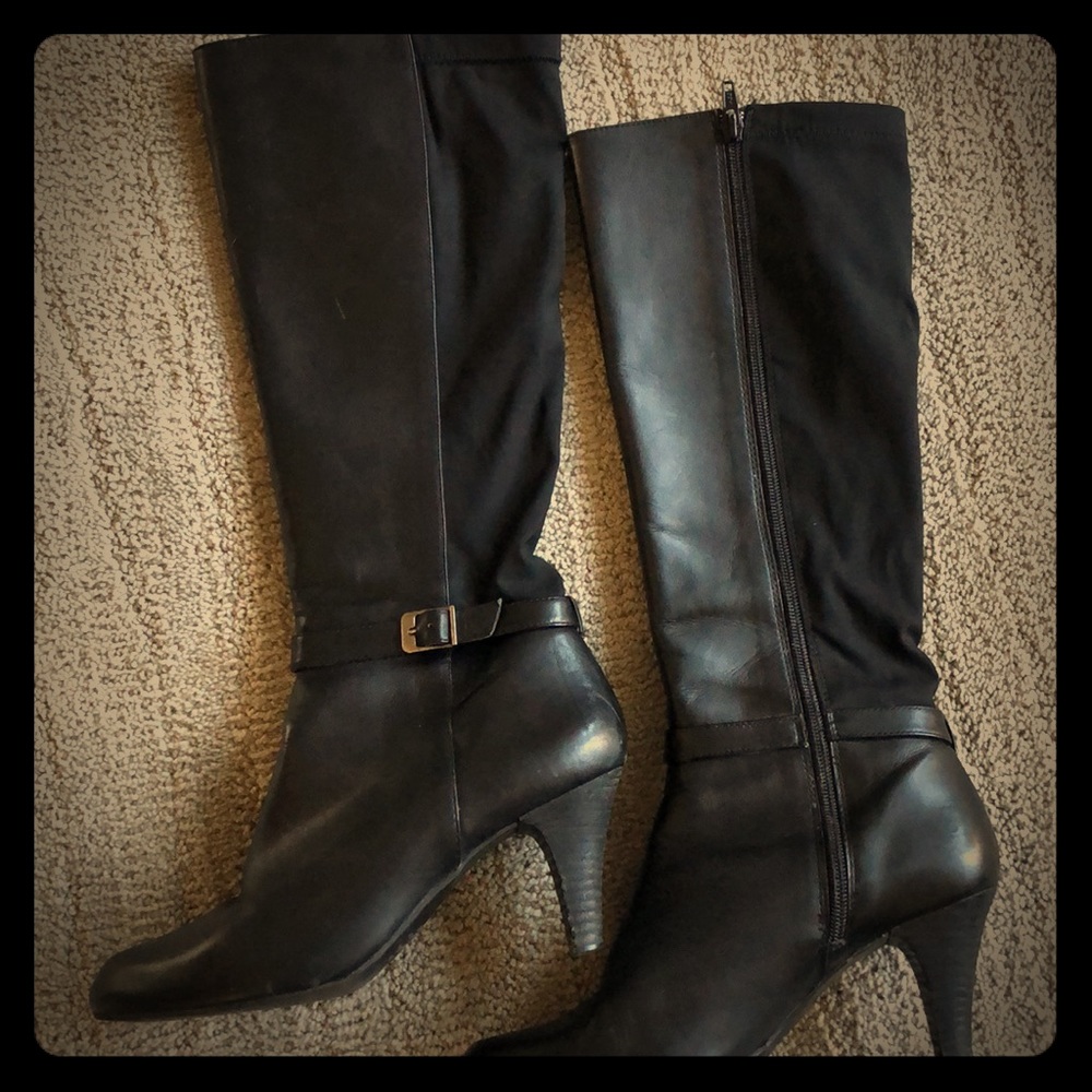 Black Heeled Boots